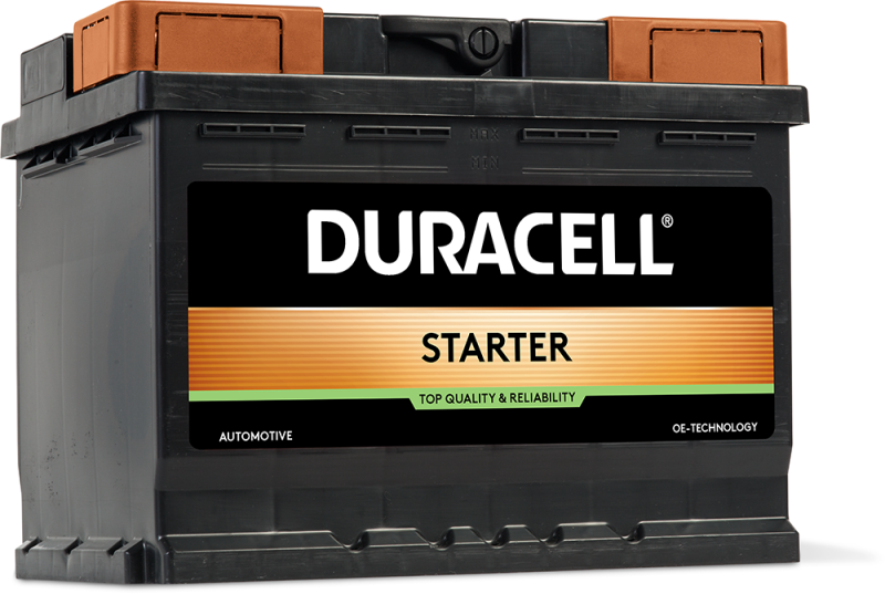 Autobatterien, Starterbatterien, Duracell Starter DS 62